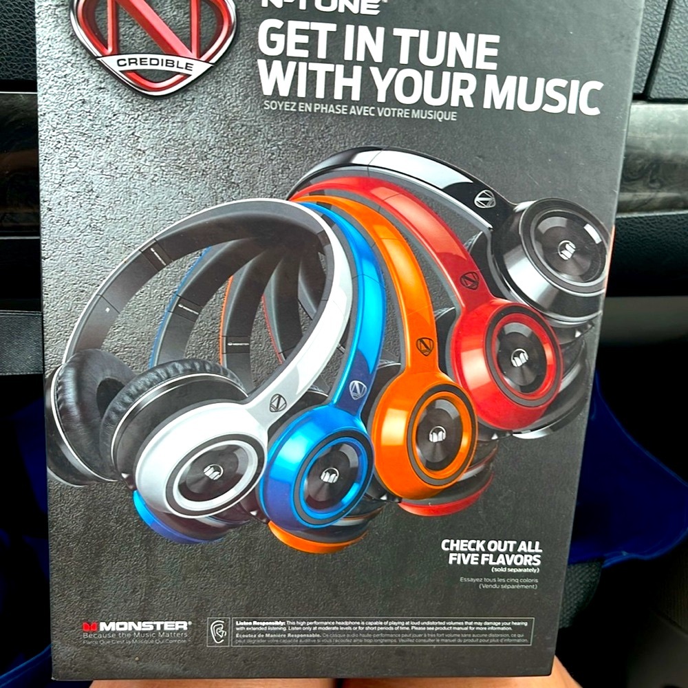 MONSTER N-TUNE Headphones - Black